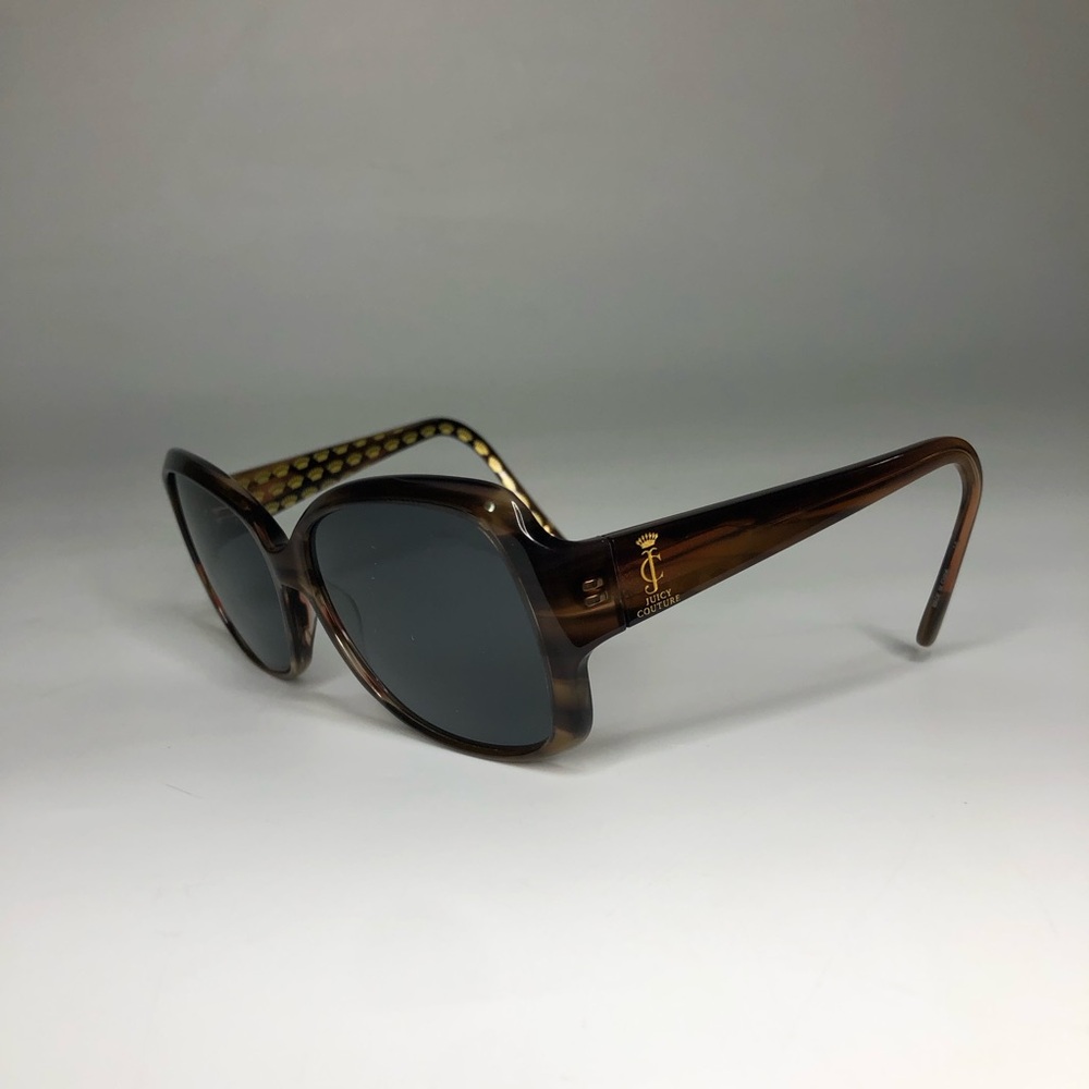 Juicy Couture Eyeglasses Women JU503SSAM Brown Gold 56-16-130 FRAMES ONLY